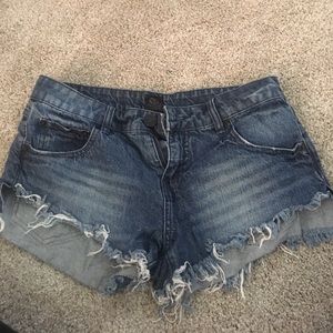 Jean shorts